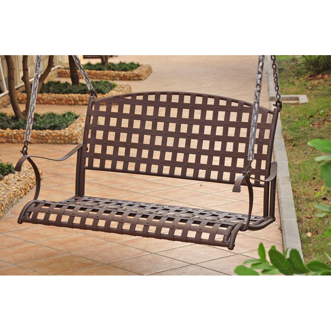 Arifa Iron Outdoor Porch Swing Lark Manor™