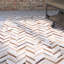 Anjely Hand Woven Beige/Brown Rug