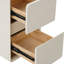 Side Table With 2-Drawers Storage Cabinet 15.75In(D)*11.81In(W)*18.9In(H)