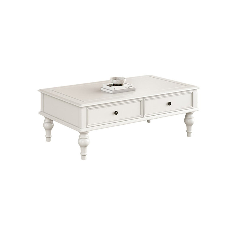 Table basse European Country Retro, Blanc