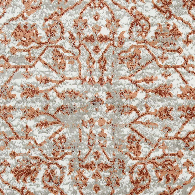Tapis floral et botanique traditionnel Calam, Rectangle 1 pi 10 po x 2 pi 11 po