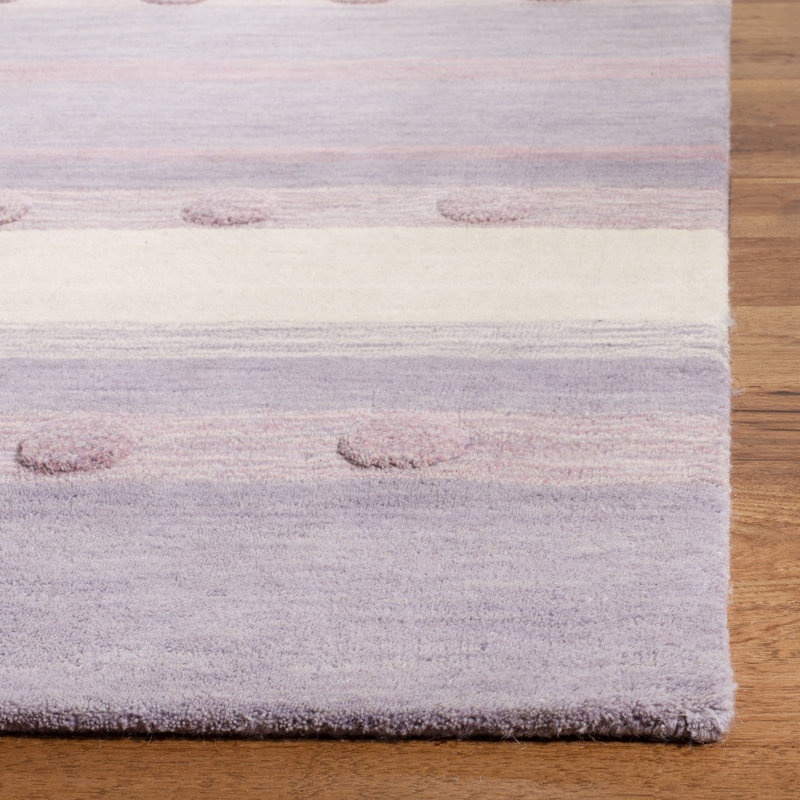 Gosselin Kids Hand Loomed Wool Rug, Square 5'