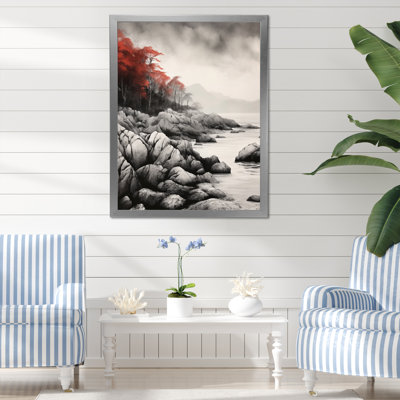 «Coastal Whispers I», reproduction sur toile