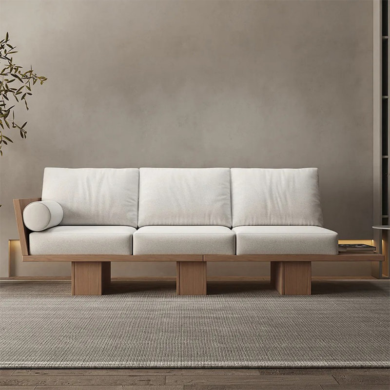 Modern Simple Solid Wood Sofa