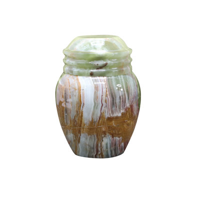 Marble Cremation Urn for Small Portion of Ashes