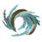 Handmade Modern Abstract Wall Decor on Metal