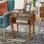 Table de bout avec pieds en bois massif Camylle