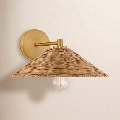 Lilliana Single Light Steel Dimmable Wall Sconces