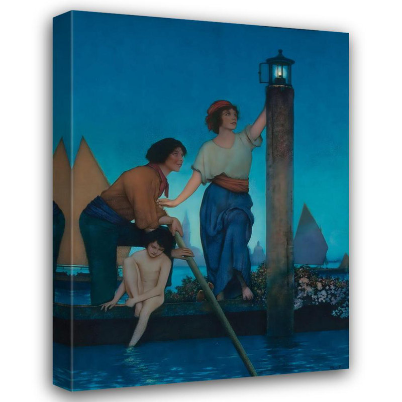 Venetian Lamplighter, 48" H x 35" W