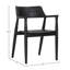 Stafford Teak Dining Chair, Black-1630053538