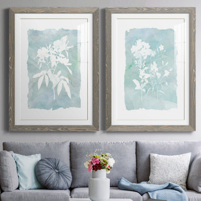 Silhouette Botanical III - ensemble de 2 reproductions