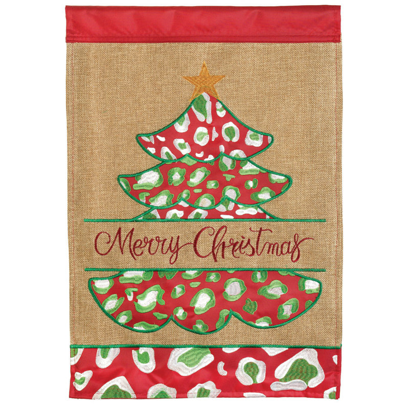 Drapeau de jardin en polyester 18 x 13 po Datrion