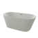 Contemporary-Modern 59'' x 23'' Freestanding Soaking Acrylic Bathtub
