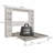 Folding Bed With Side Storage, Bed Frame for Home, Hotel