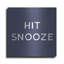 «Hit Snooze» par Linda Woods, art mural en métal-1523835243