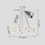 Luminaire suspendu moderne et minimaliste avec branche en tube givré (ampoule non incluse)-1789604001