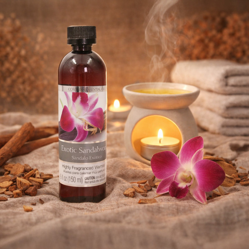 Huiles de réchauffement de bois de santal exotiques burkhead