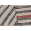 Rug & Kilim’S Contemporary Kilim In White With Polychromatic Stripes And Panels