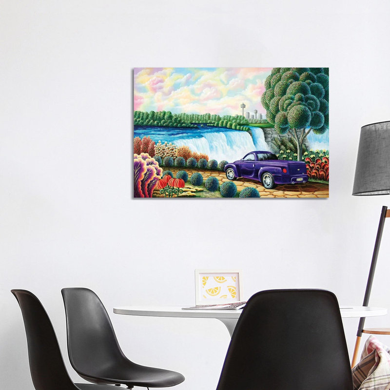 Power 1 Piece Wrapped Canvas Wall Art