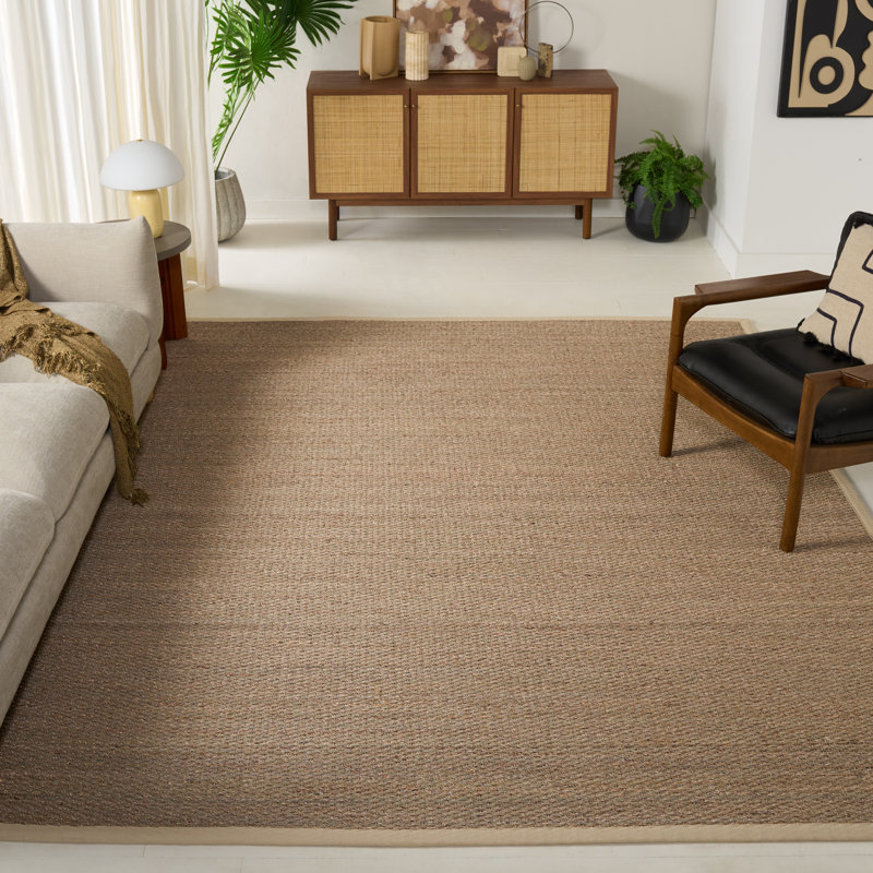 Natural Fiber 111 Seagrass No Pattern Rug, Rectangle 8' x 10'