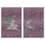 Delicate Spring Set Abstract Canvas Print by Oliver Gal, Black Frame, 10 x 15-14192130-14192246