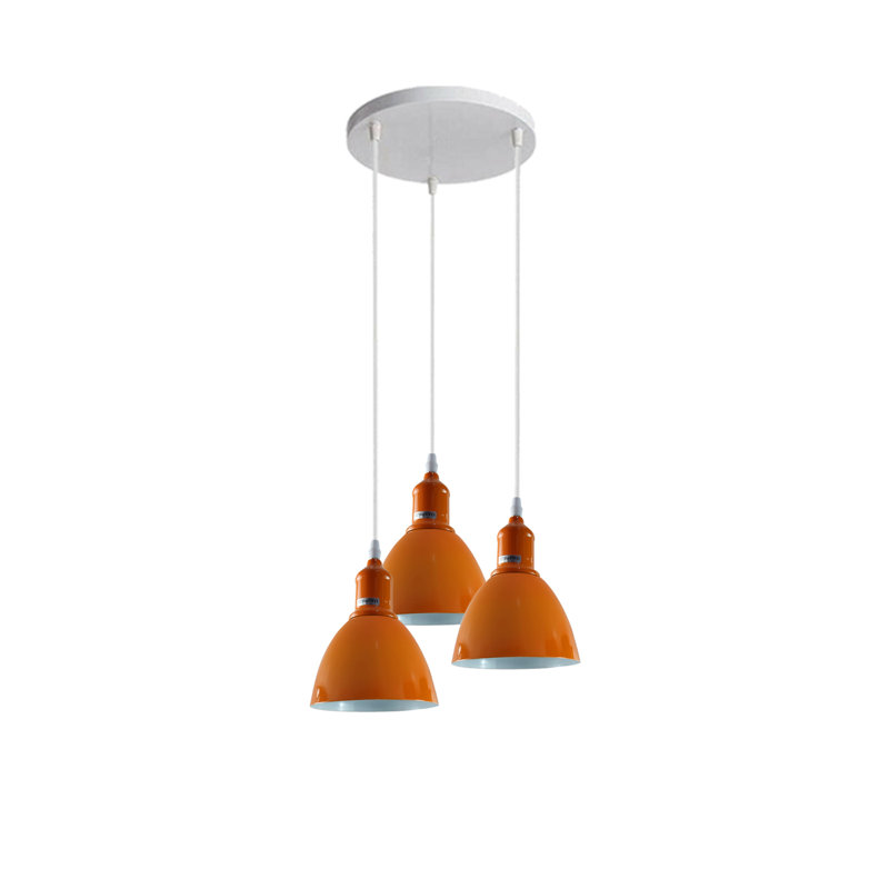 Appleby 3 - Light Cluster Pendant, No, Cyan Blue