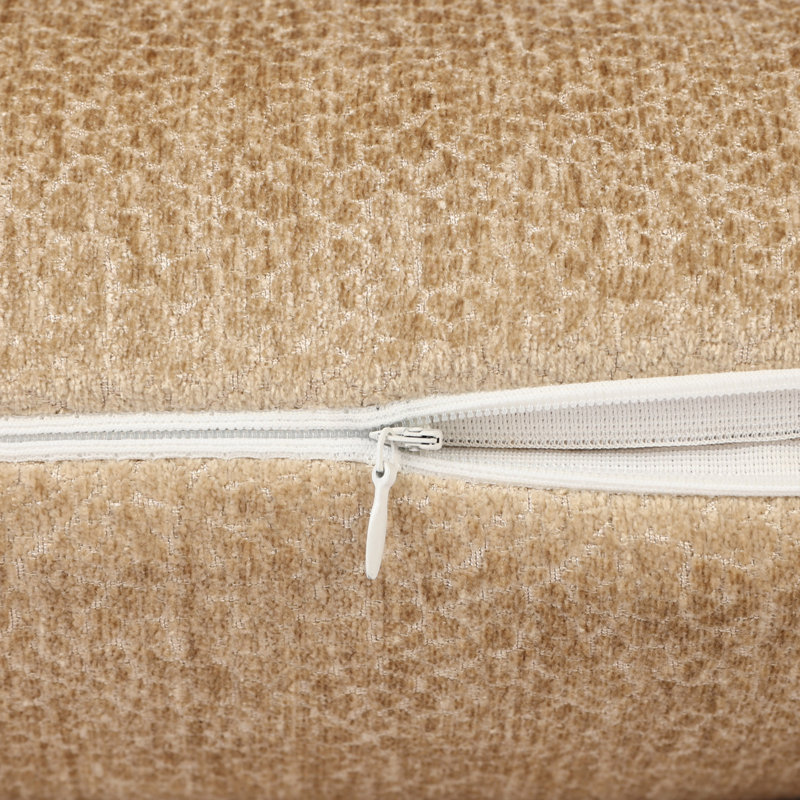Housse de coussin pebble jacquard (ensemble de 2), H 18 po x l 18 po, Galet beige