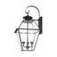 Lanterne murale d'extérieur en verre biseauté H 22,5 po Boto 3-23339333