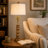  Turner Mango Wood Lamp Stand