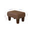 Acierno Natural Wood Contemporary Leg - Faux Leather-567878966-567879161