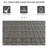 Outsunny Valet Pool Towel Rack-122285293
