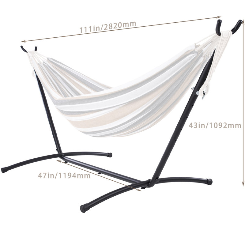 Support pour hamac en métal Gebo