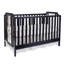 Lit de bébé convertible 3 en 1 Celeste noir-116633932