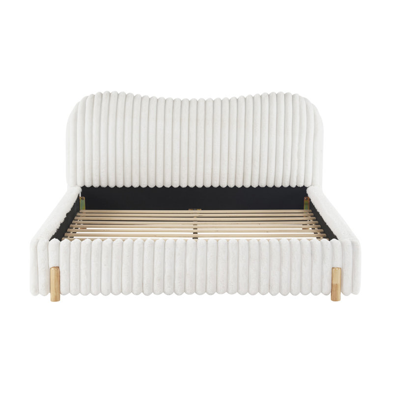 Queen Size Bed Frame (White)