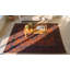 Tapis rouge / bleu Bold