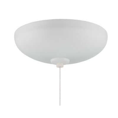 Ventilateur de plafond à bol 3 lumières 11,81 po