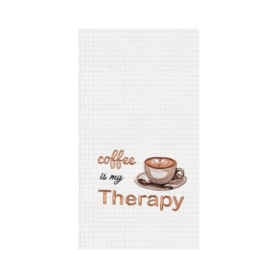 Le café est ma serviette de thérapie