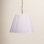 Alala Dimmable Linen Single Light Pendant