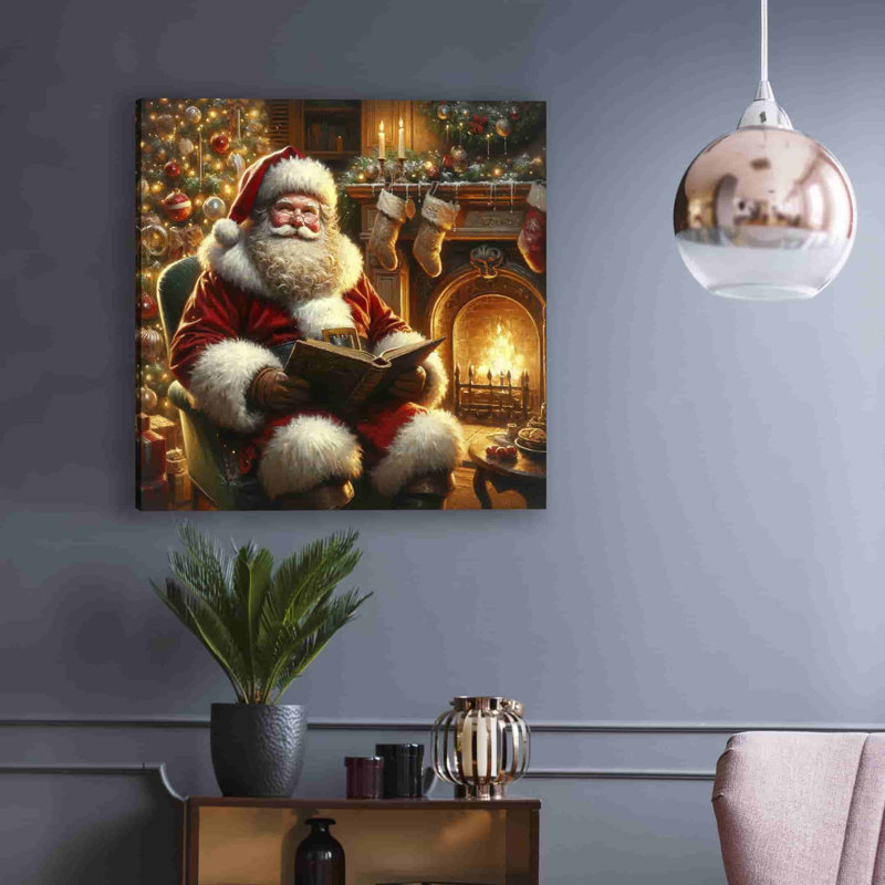 Sur toile, H 30 po x l 30 po x P 1,5 po