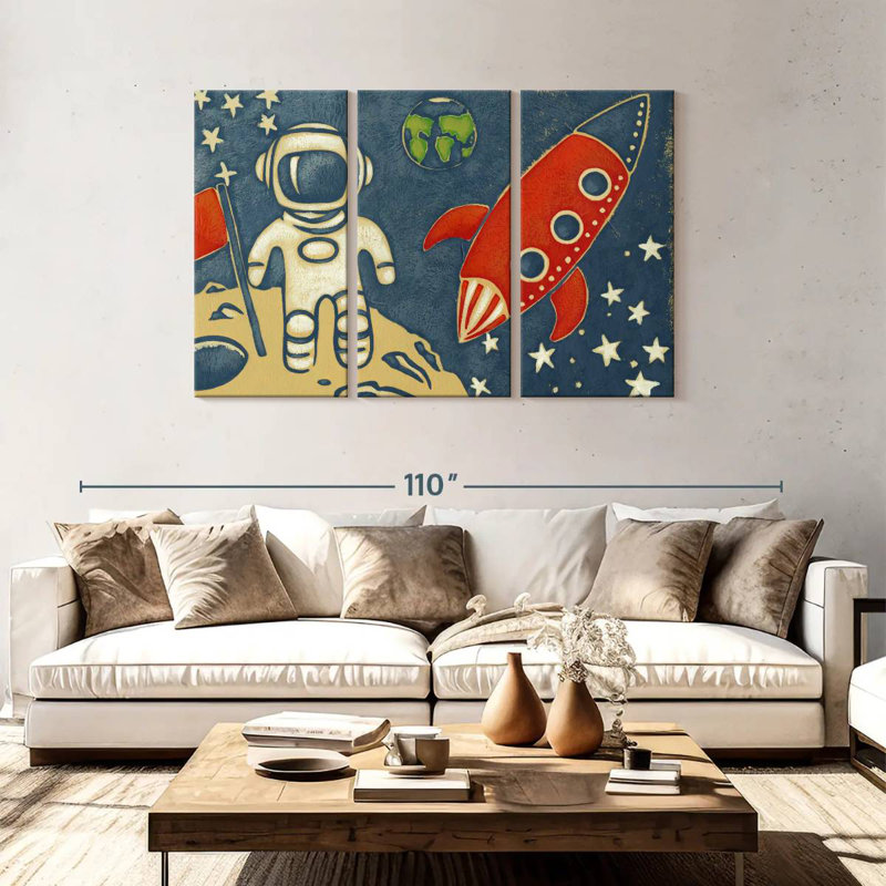 Oberle Space Explorer I, 48" H x 74" W
