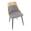 Chaise Anabelle - Pieds fuselés en métal (ensemble de 2)-1788561571-1788561580