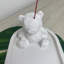 White Bear Incense Holder Dish