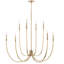 Lustre classique / traditionnel en acier à 8 lumières à intensité variable -1179505058