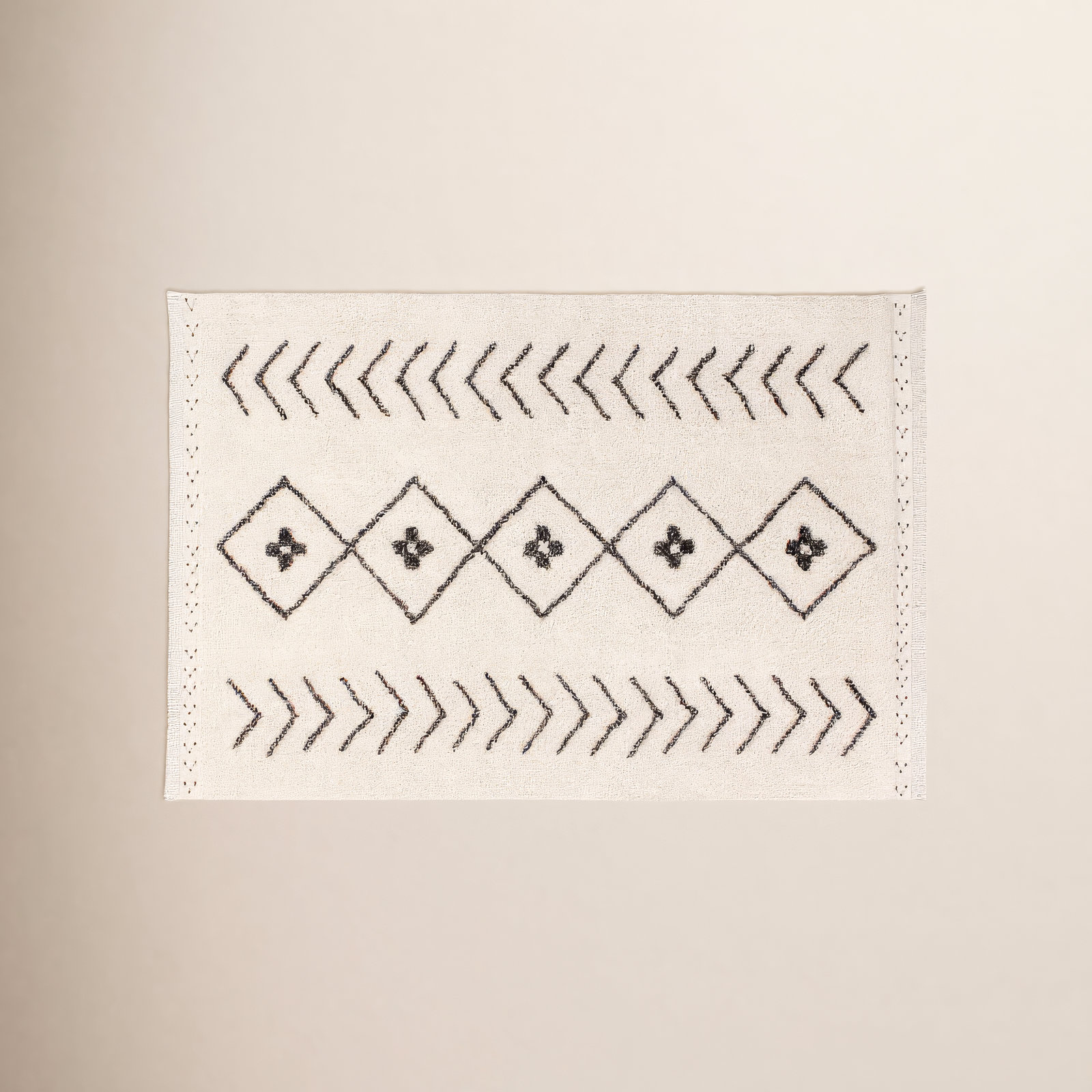 Bereber Classics Rhombs Washable Geometric Rug