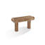 Console Juba en noyer et mangouste