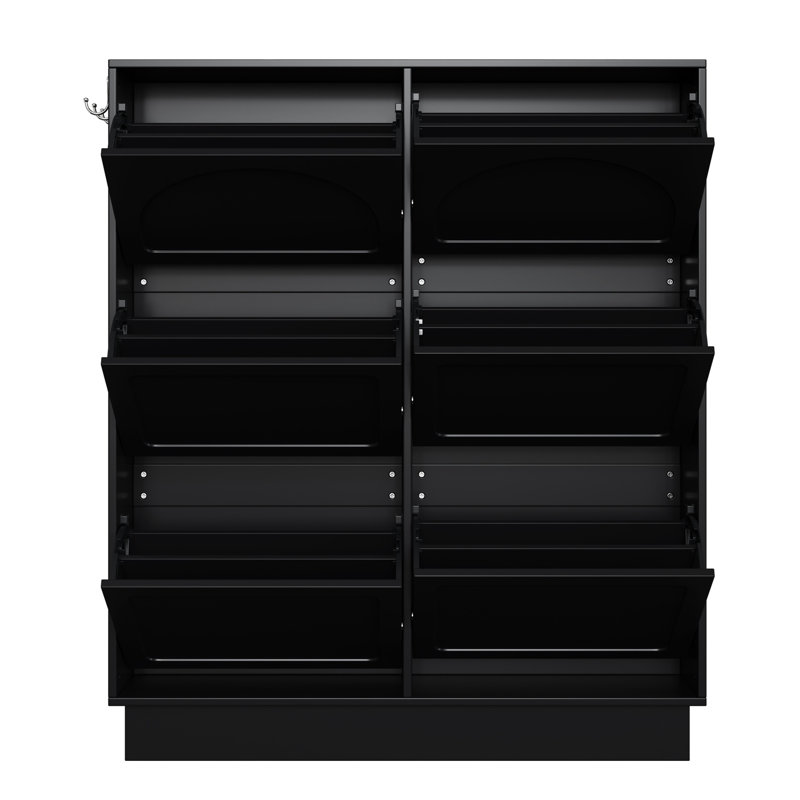 Shoe Cabinet, Black