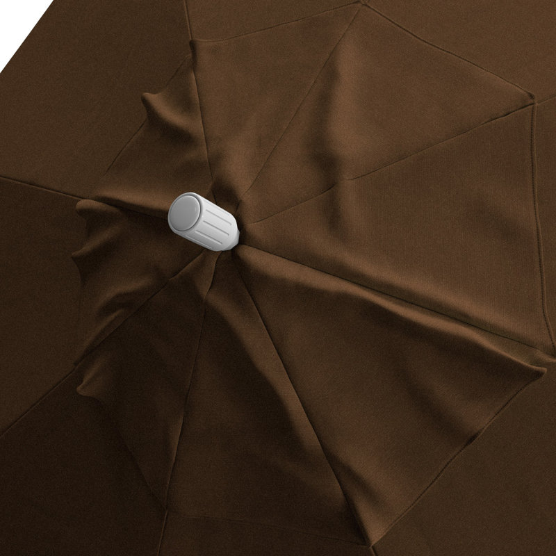 Parasol de marché 7 pi 6 po Nacoma, Sunbrella® teck bruyère