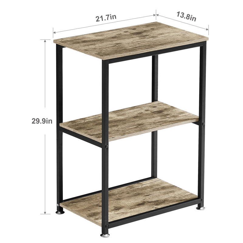 Ortha End Table, Gray