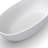 61 Inch Freestanding Solid Surface Soaking Bathtub