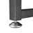 Industrial 2-Tier Side Table With Storage Shelf